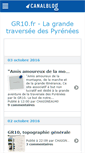 Mobile Screenshot of gr10.fr